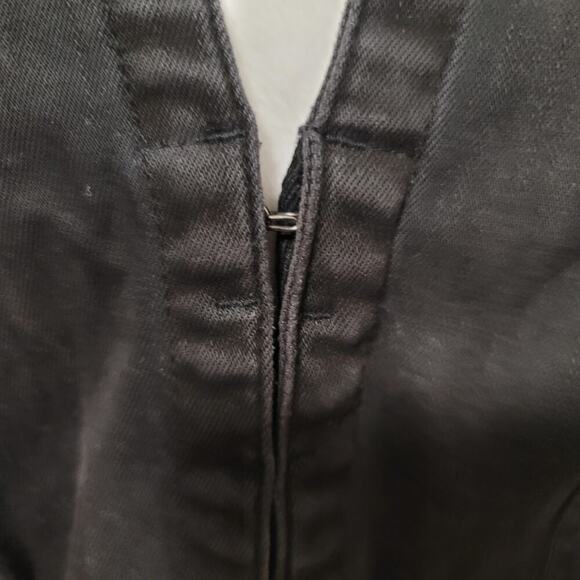 Free People Black Kenny Slim Tunic, L, NWOT,  Fitted, Corset-Like, Stretchy - Picture 8 of 12